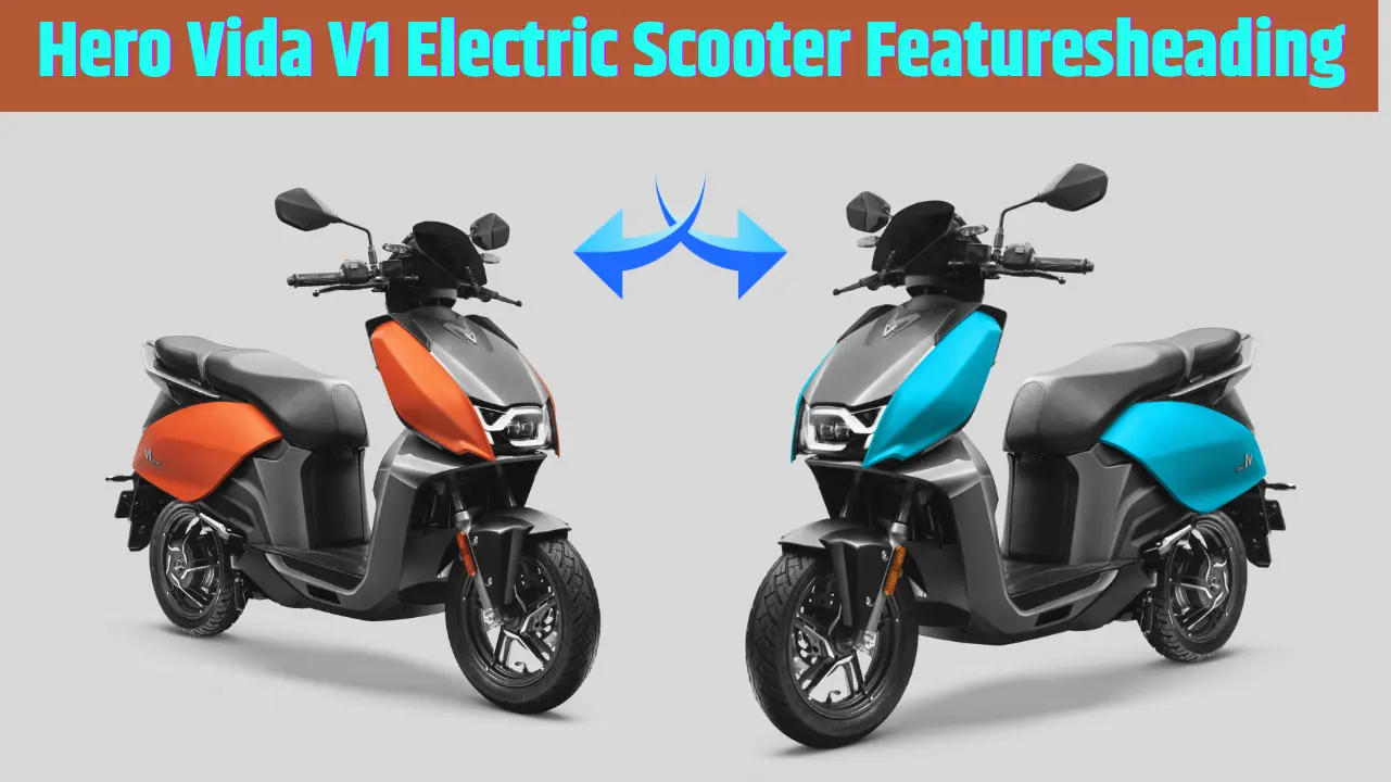 Hero Vida V1 Electric Scooter Features