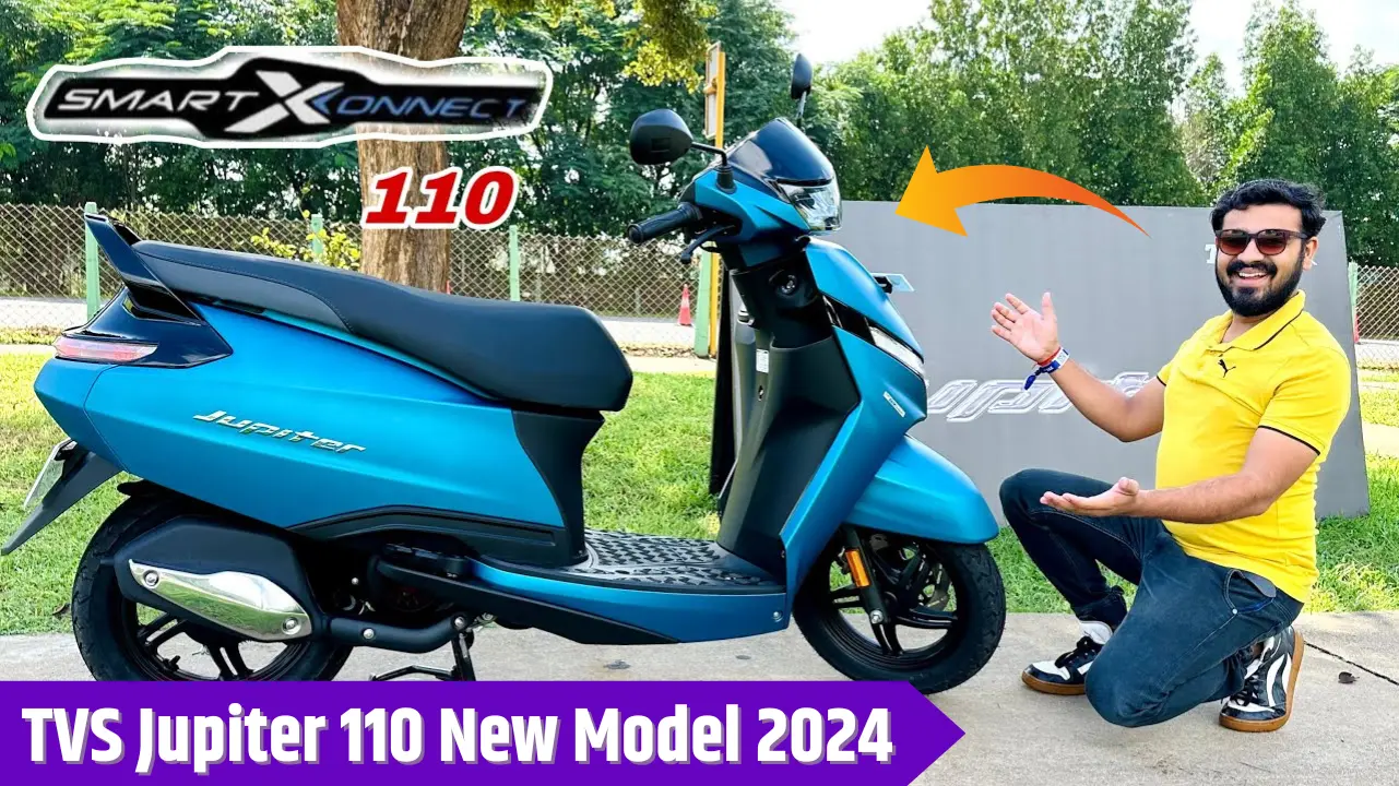 TVS Jupiter 110 New Model 2024