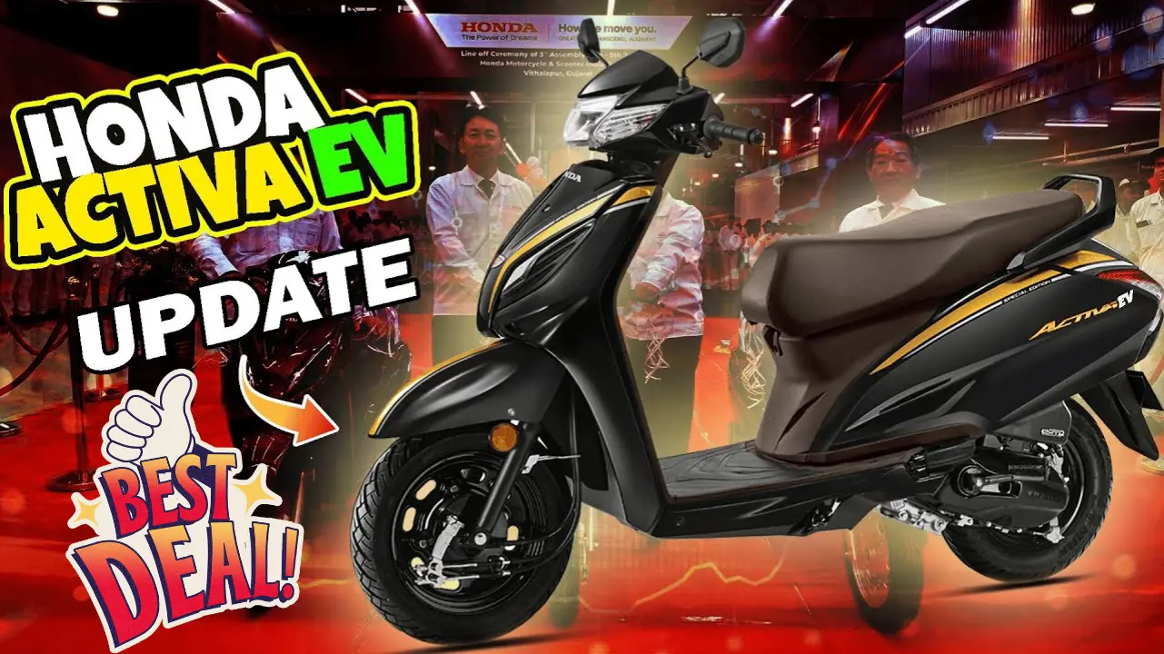 Honda Activa Electric Scooter Production