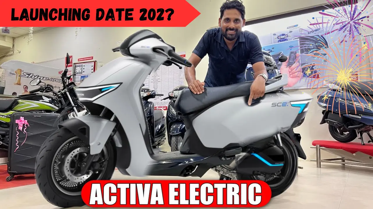 Honda Activa Electric Scooter Launching Date