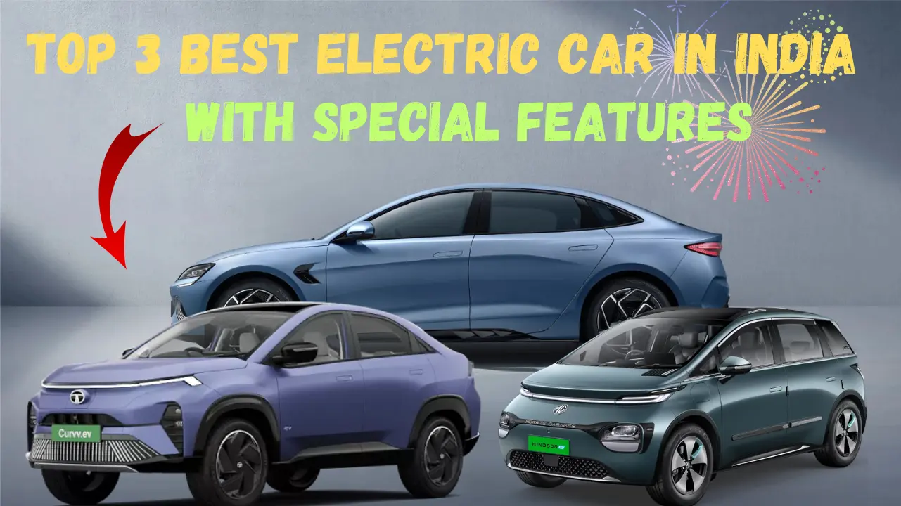 Top 3 Best Electric Car In India