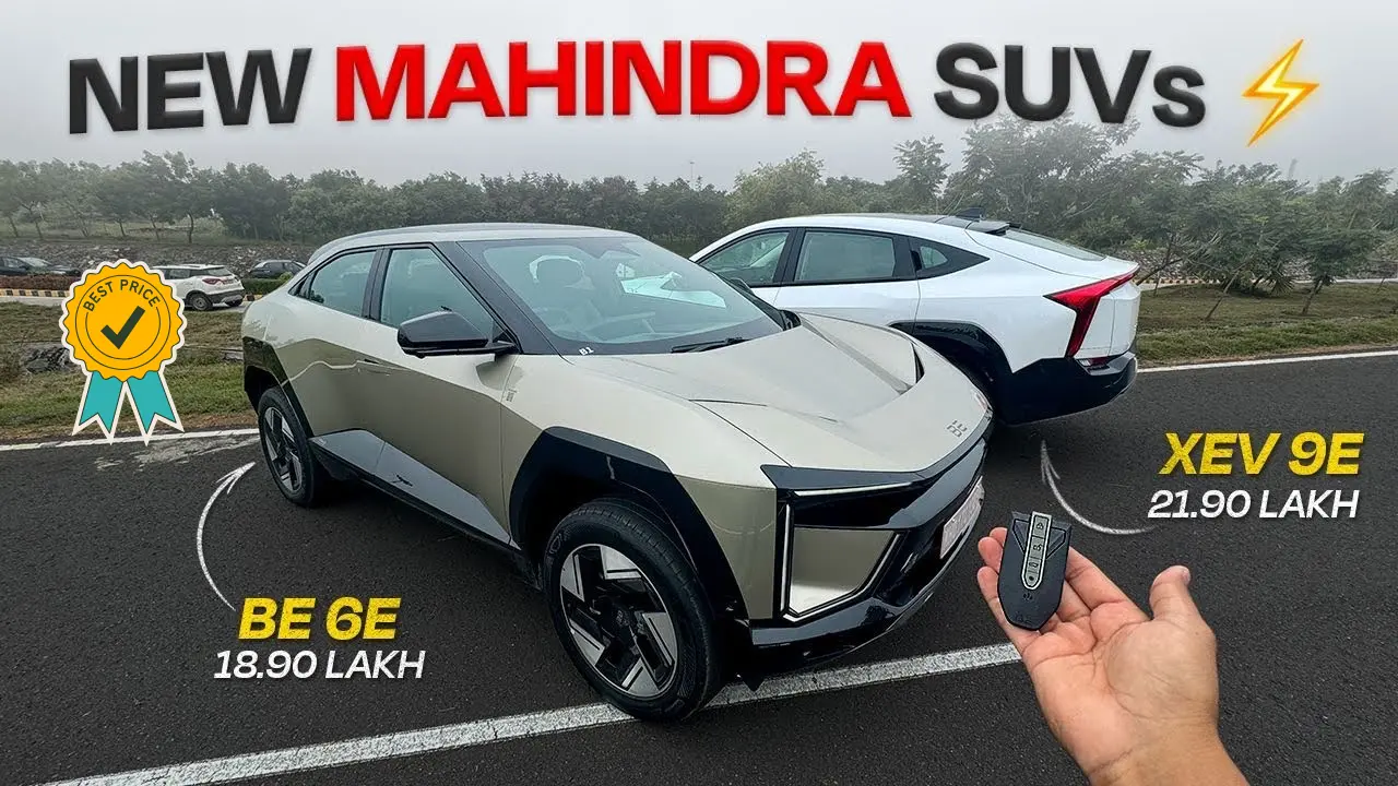 Mahindra BE 6e And XEV 9e