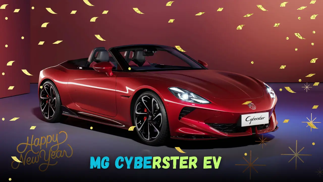 MG Cyberster EV Color Options