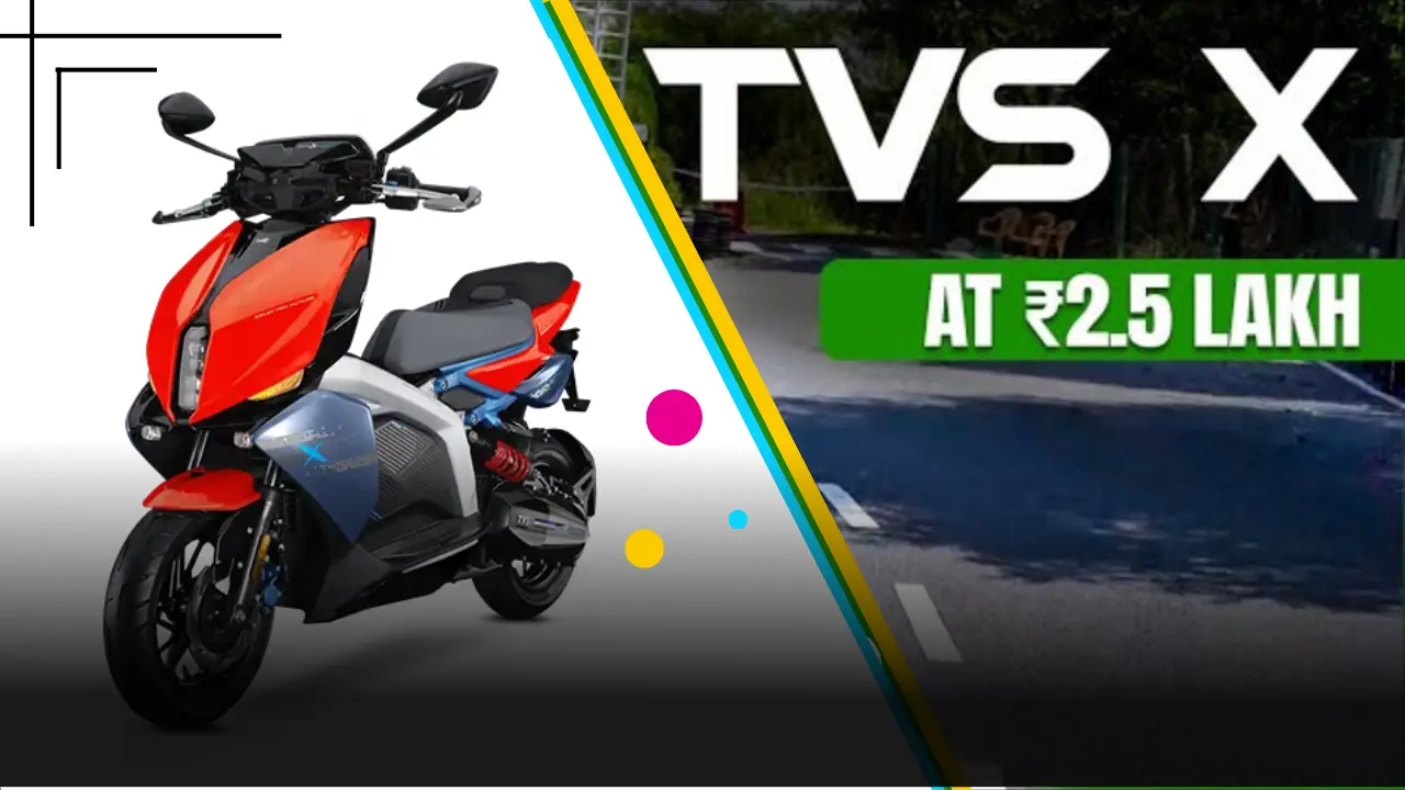 TVS X Electric Scooter