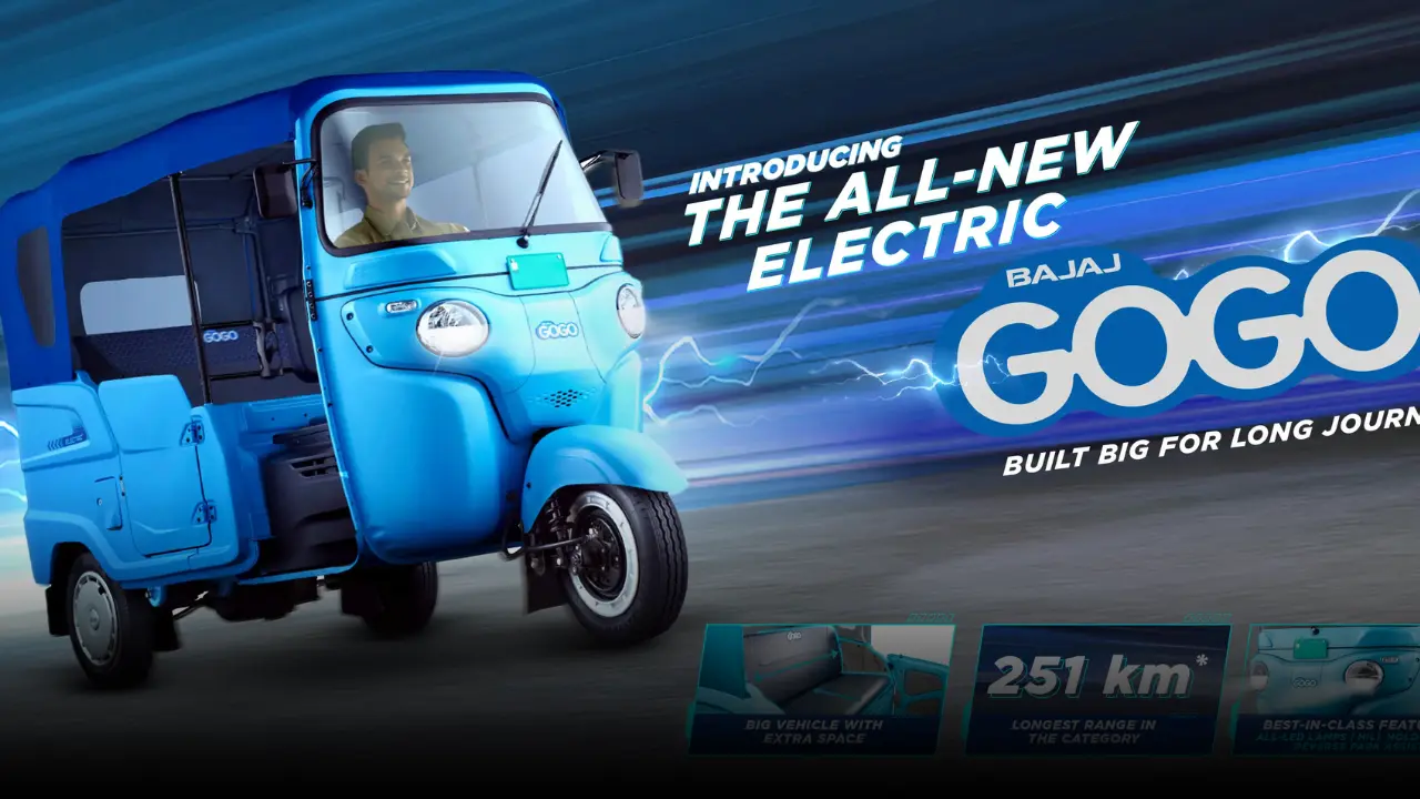 Bajaj New GOGO Electric Auto